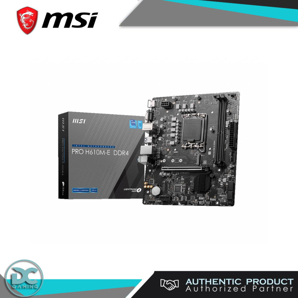 MSI PRO H610M-E DDR4 